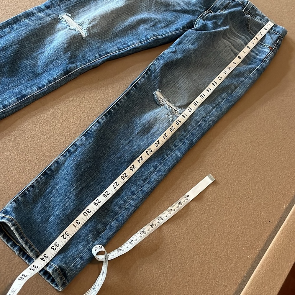 AG ADRIANO GOLDSCHMIED AG-ED DENIM EX-BOYFRIEND SLOUCHY SLIM
BLUE JEANS- Size 26 - Picture 12 of 13
